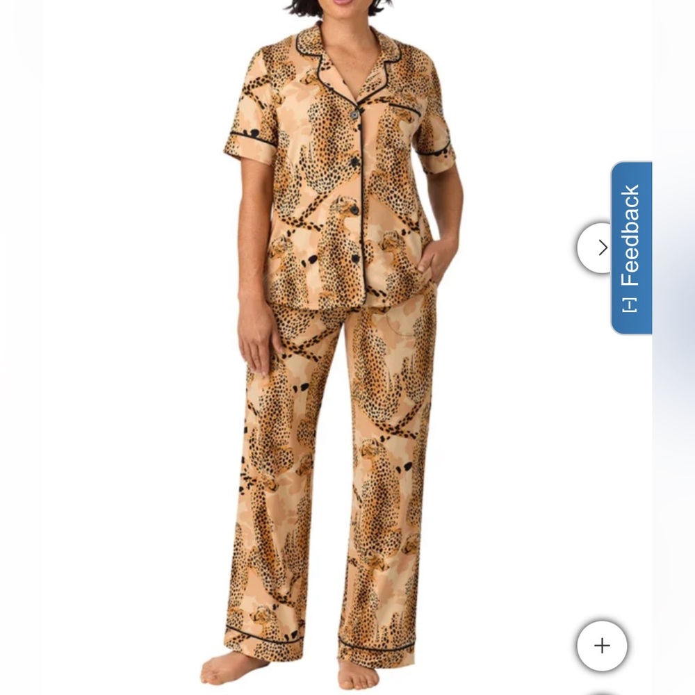 NWT Leopard Print Pajama Set